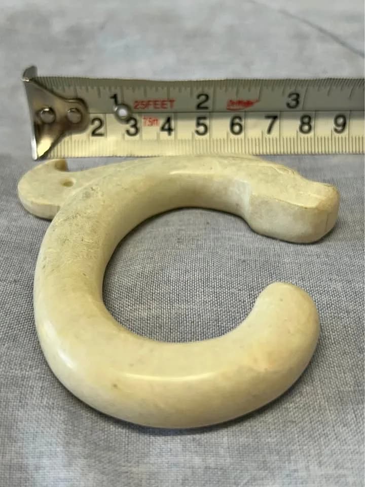 Hongshan Culture C-Shaped Jade Dragon