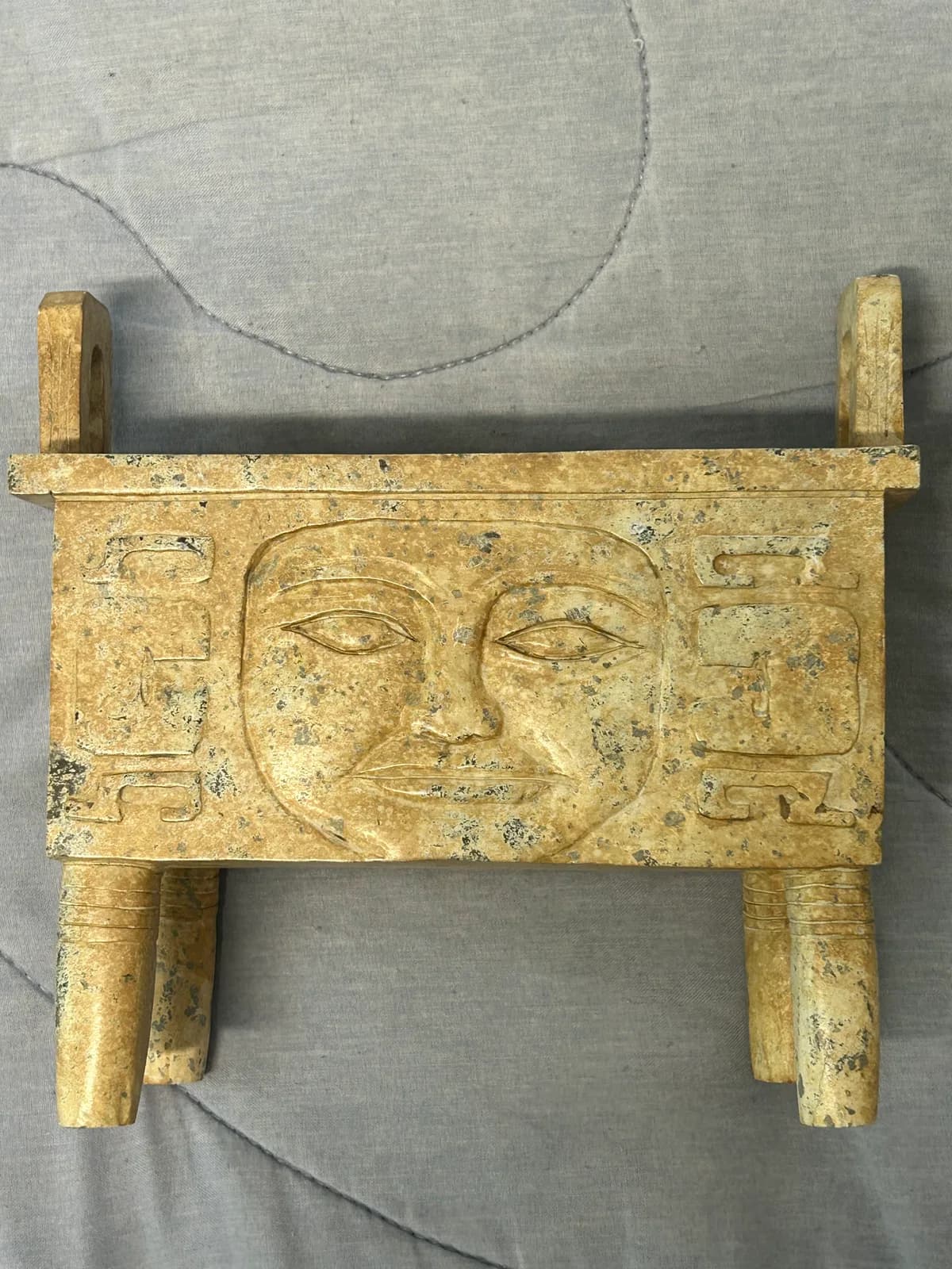 Shang Dynasty Jade Ding Tripod